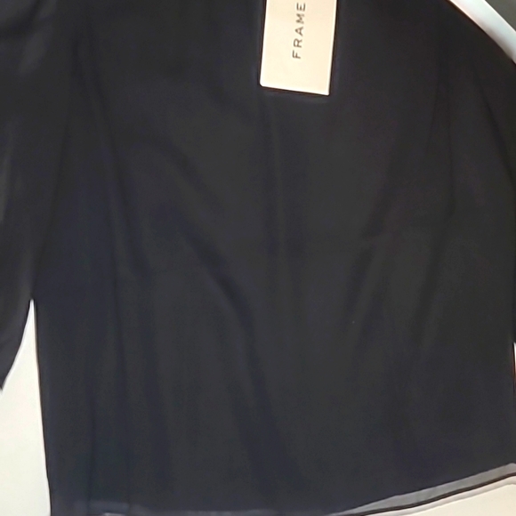 Frame Shirred Cuff Blouse - Picture 6 of 8